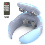 EMS Neck Massager & Pulse Back 6 Modes Power Control Far Infrared Heating Pain Relief Tool Health Care Relaxation Machine