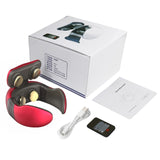 EMS Neck Massager & Pulse Back 6 Modes Power Control Far Infrared Heating Pain Relief Tool Health Care Relaxation Machine